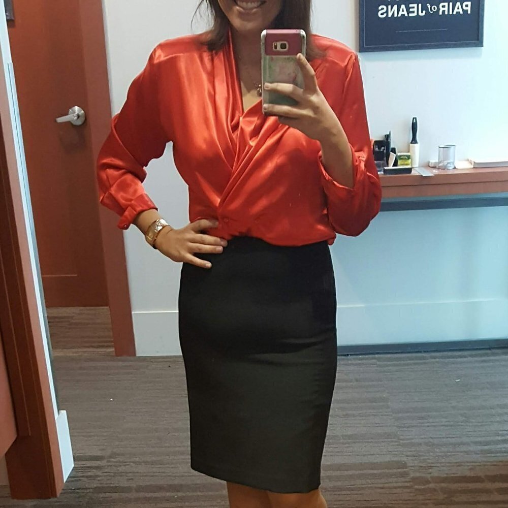JONES Studio Pencil Skirt Black Body Con Size 6 OR Size 12